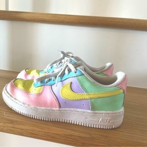 Girls, Nikes, custom color sneaker size 1